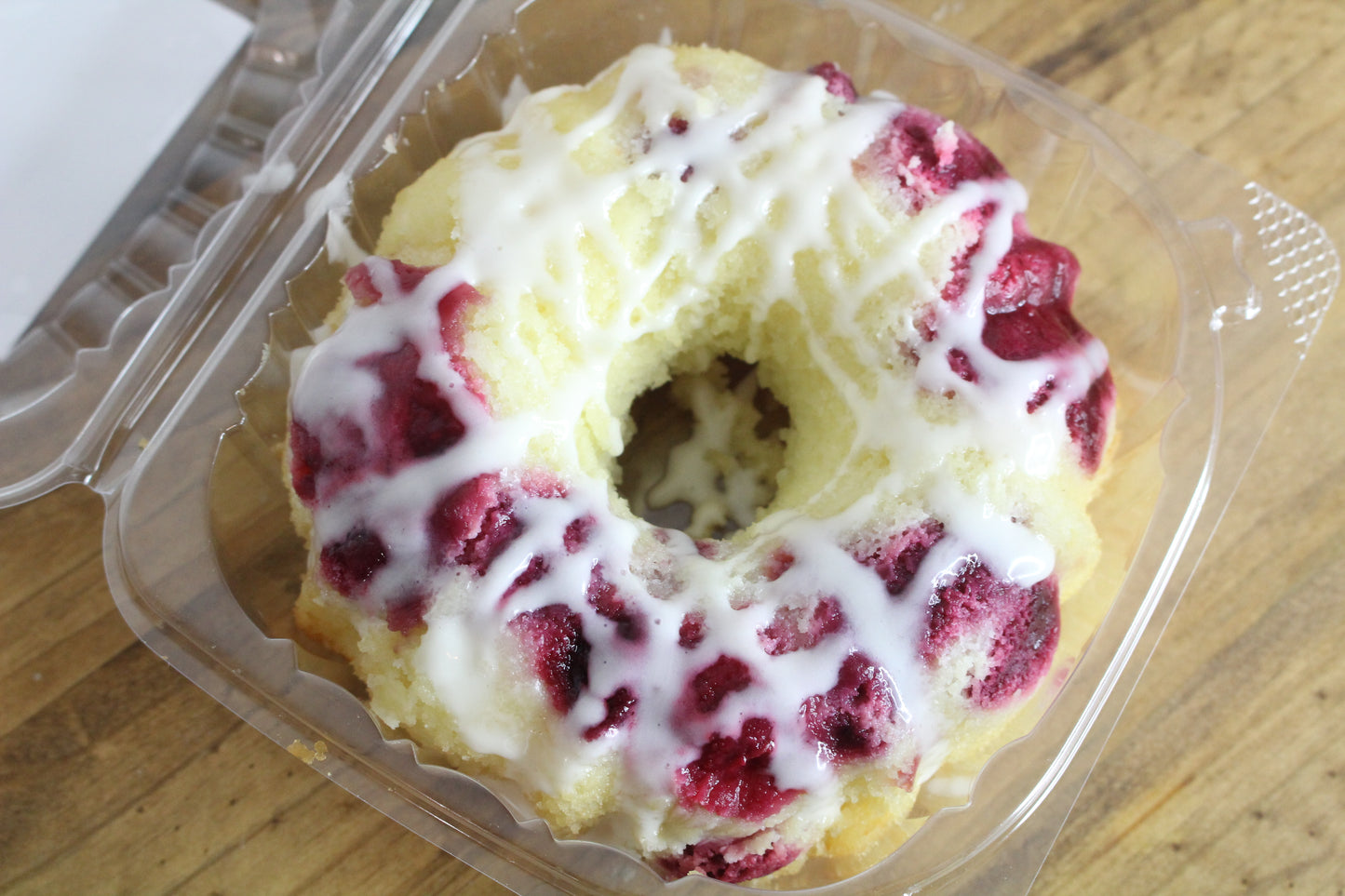 Lemon Raspberry Pound Cake