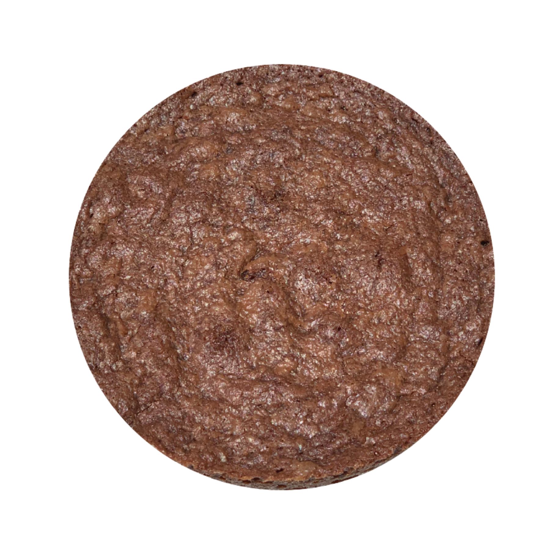 round chocolate brownie 